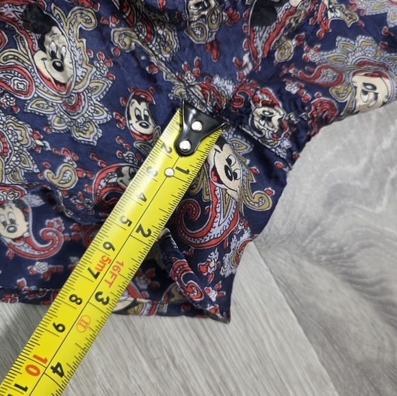 Vintage Mickey Mouse Disney 100 % Silky shorts / Pijama size M - Picture 4 of 7